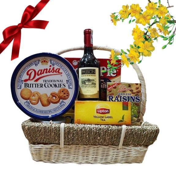 Giỏ quà tết 2019