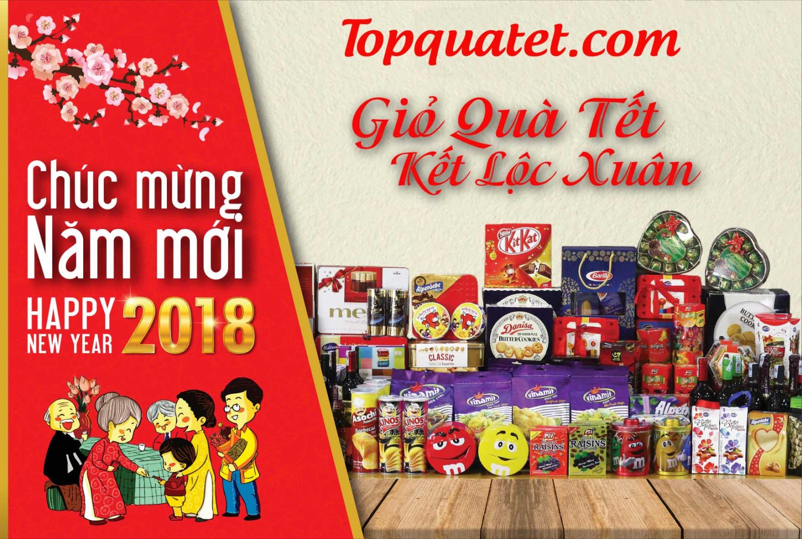 Chọn quà tết cao cấp gì trong dịp tết 2018?