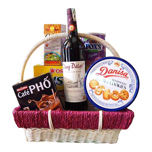 Giỏ quà tết 2021 đẹp