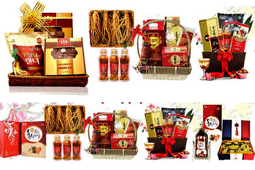quà tết biếu bố mẹ chồng đa dạng, chất lượng