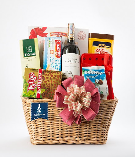 Giỏ quà tết đẹp 2021