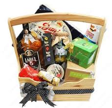 Giỏ quà tết cao cấp bằng gỗ