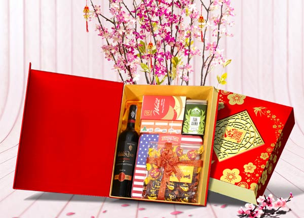 Giỏ quà tết giá rẻ 2021